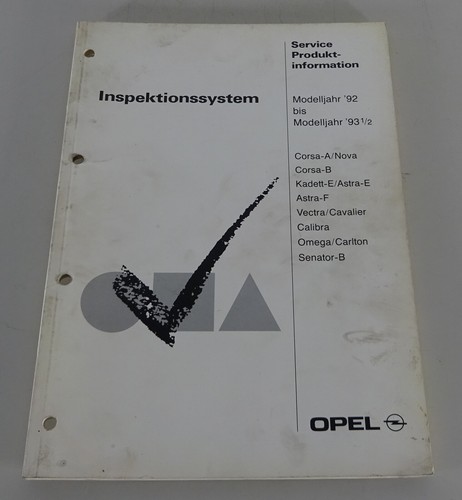 Workshop manual inspection - manual,